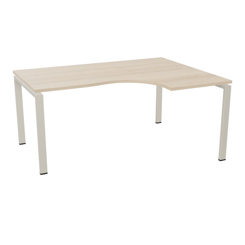 BUR CONECT CPT ASYM 90° RETADTE L160XP120CM-PLAT -PIET ARCHE RECT FX RZ ZC
