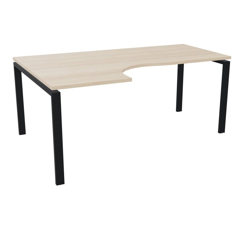 CONECT BUR CPT ASYM 90° RETAGCH L180XP120CM-PLAT RZ-PIET ARCHE RECT FX ZP