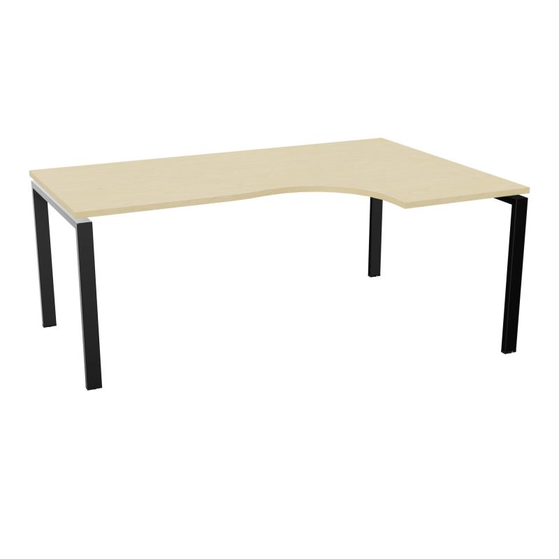 BUR CONECT CPT ASYM 90° RETADTE L180XP120CM-PLAT -PIET ARCHE RECT FX N8 SG
