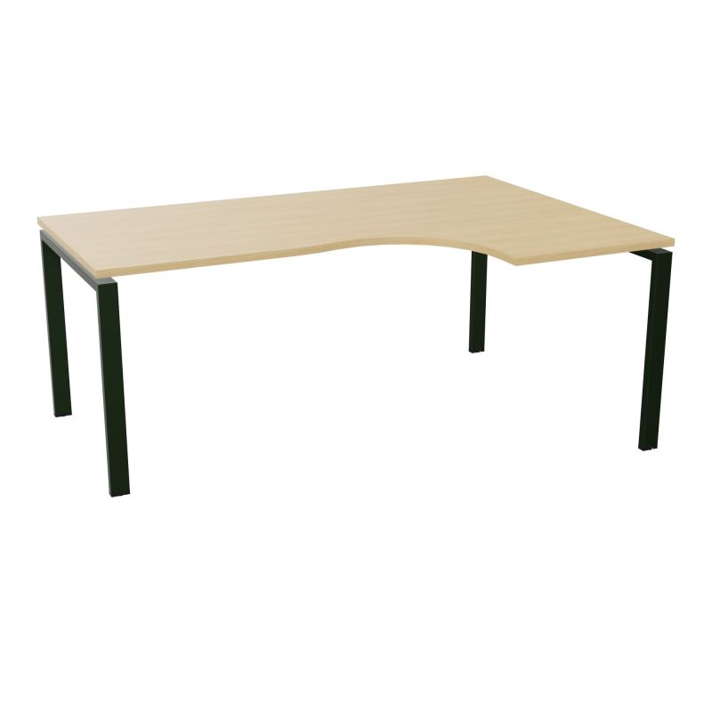 BUR CONECT CPT ASYM 90° RETADTE L180XP120CM-PLAT -PIET ARCHE RECT FX   R1 ST