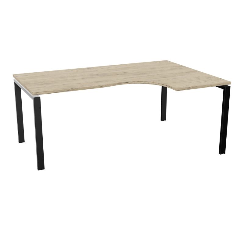 CONECT BUR CPT ASYM 90° RET ADTE L180XP120CM-PLAT R3-PIET ARCHE RECT FX SG