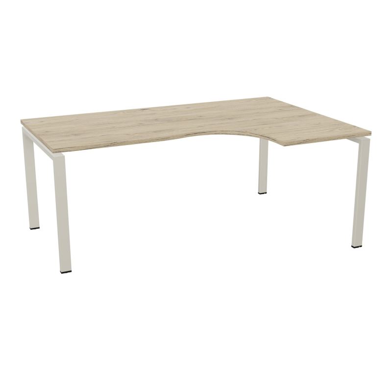 BUR CONECT CPT ASYM 90° RETADTE L180XP120CM-PLAT -PIET ARCHE RECT FX R3 ZC