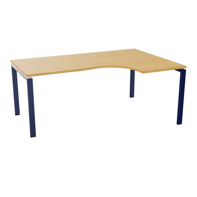 BUR CONECT CPT ASYM 90° RETADTE L180XP120CM-PLAT -PIET ARCHE RECT FX   R5 X4
