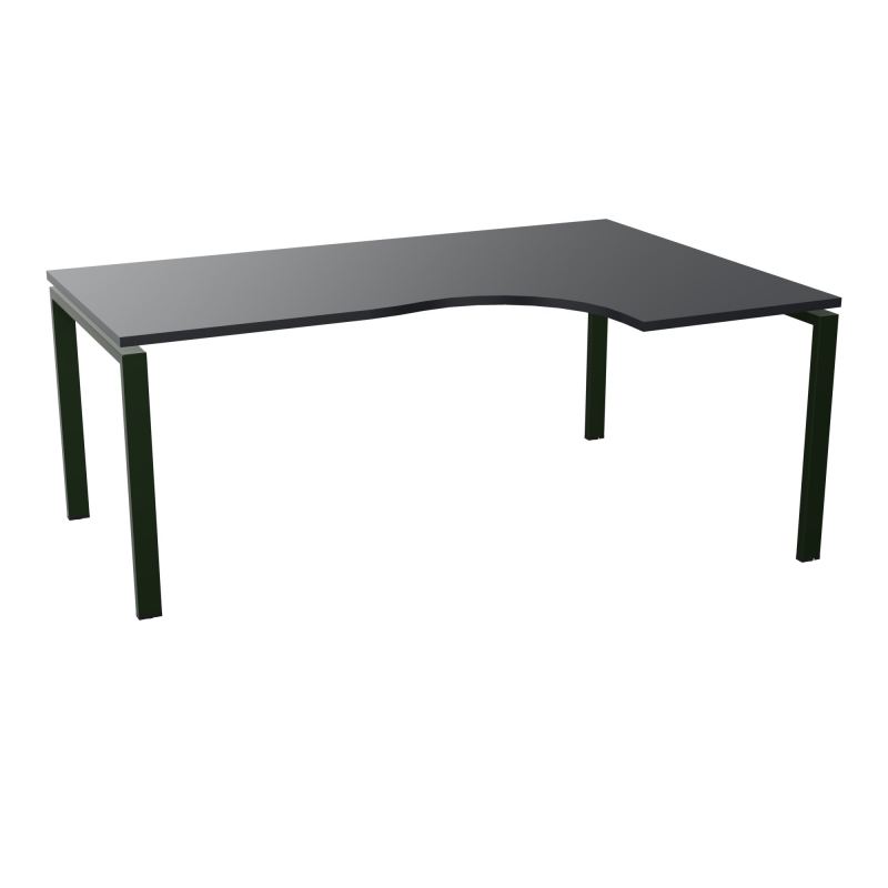 BUR CONECT CPT ASYM 90° RETADTE L180XP120CM-PLAT -PIET ARCHE RECT FX   R9 ST