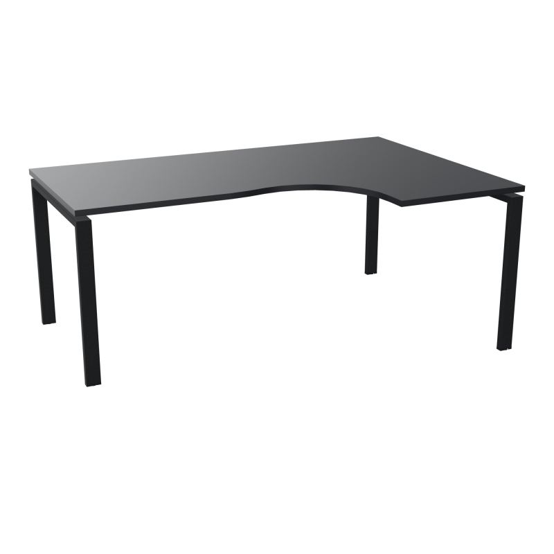 BUR CONECT CPT ASYM 90° RETADTE L180XP120CM-PLAT -PIET ARCHE RECT FX   R9 ZP