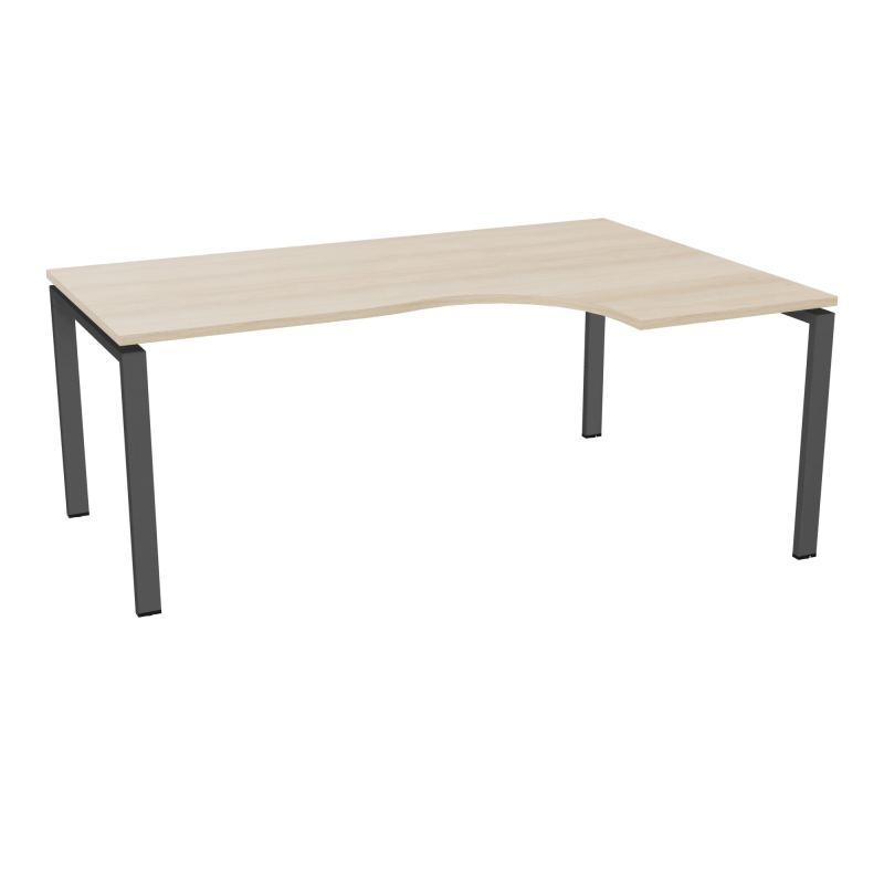CONECT BUR CPT ASYM 90° RETADTE L180XP120CM-PLAT RZ-PIET ARCHE RECT FX SC