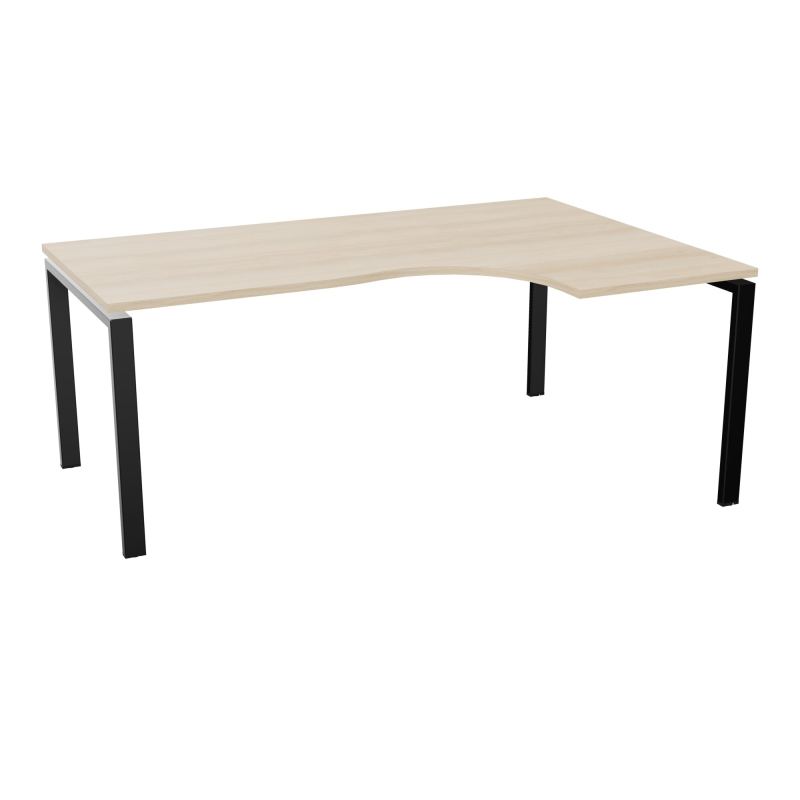 CONECT BUR CPT ASYM 90° RETADTE L180XP120CM-PLAT RZ-PIET ARCHE RECT FX SG
