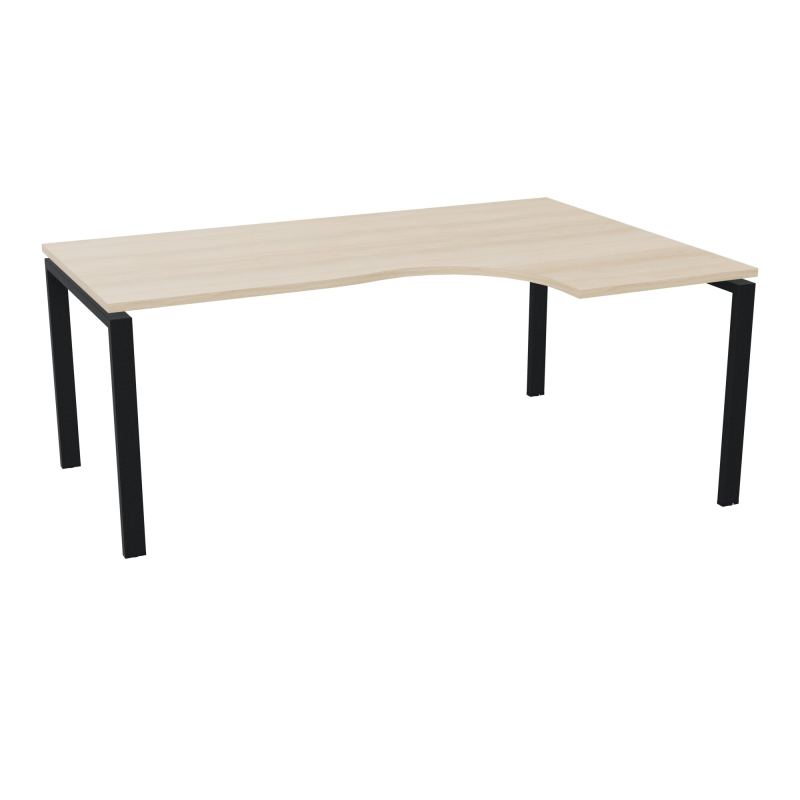 CONECT BUR CPT ASYM 90° RETADTE L180XP120CM-PLAT RZ-PIET ARCHE RECT FX ZP