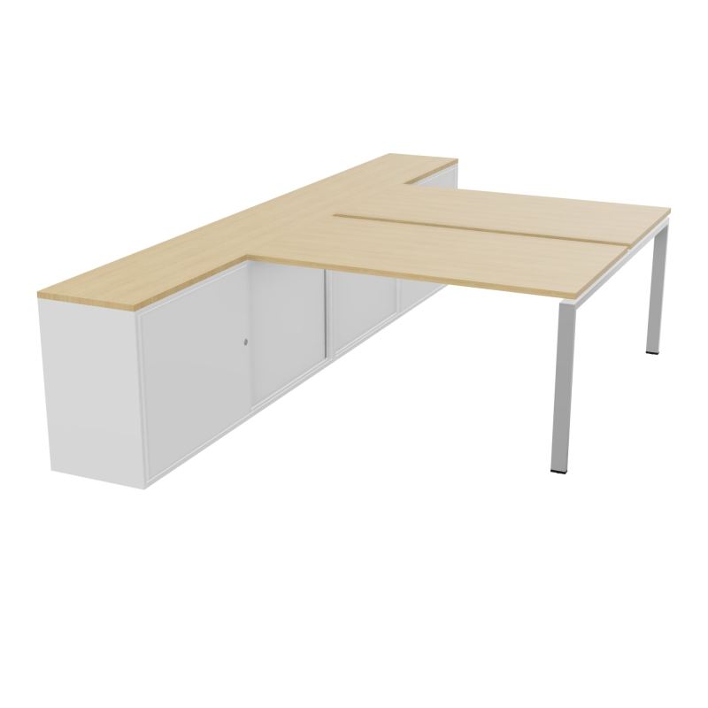 CNT 2T BENCH 183x330+RGT HT BUR SPLE FACE PLAT.FIXES 140X80 P.FX RECT.ARCHE R1 SA MG