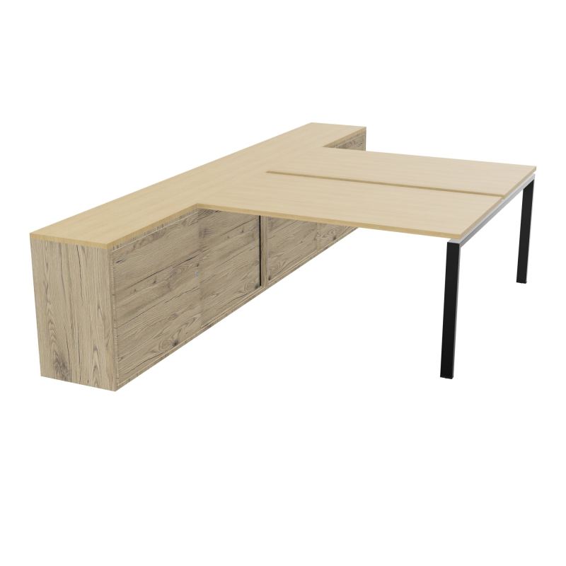 CNT 2T BENCH 183x330+RGT HT BUR SPLE FACE PLAT.FIXES 140X80 P.FX RECT.ARCHE R1 SG R3