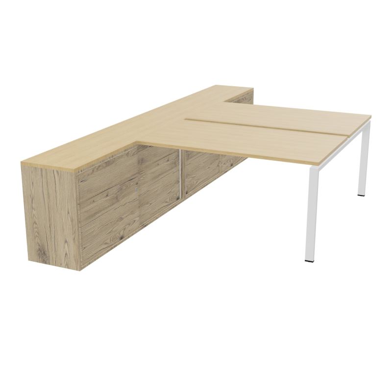 CNT 2T BENCH 183x330+RGT HT BUR SPLE FACE PLAT.FIXES 140X80 P.FX RECT.ARCHE R1 SO R3
