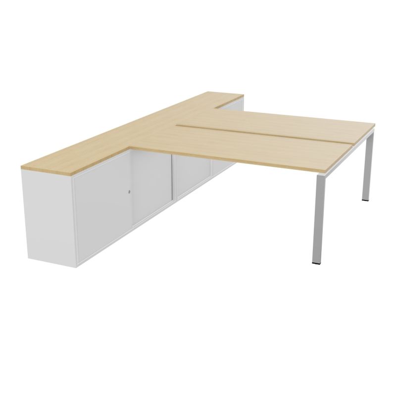 CNT 2T BENCH 203X330+RGT HT BUR SPLE FACE PLAT.FIXES 160X80 P.FX RECT.ARCHE R1 SA MG