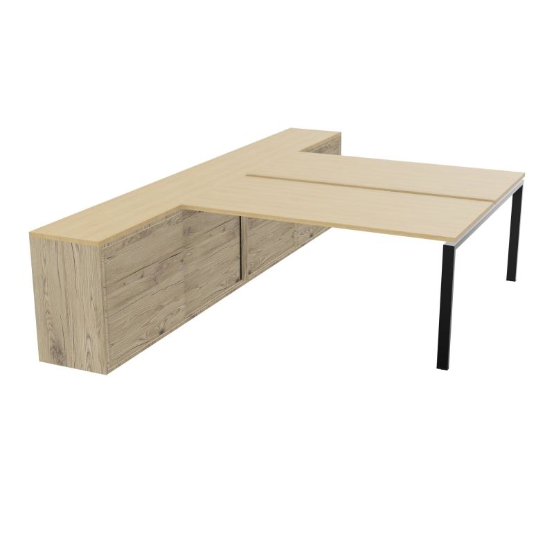 CNT 2T BENCH 203X330+RGT HT BUR SPLE FACE PLAT.FIXES 160X80 P.FX RECT.ARCHE R1 SG R3