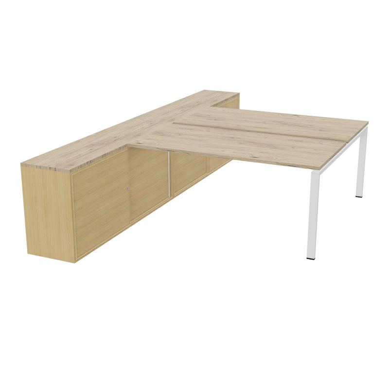 CNT 2T BENCH 203X330+RGT HT BUR SPLE FACE PLAT.FIXES 160X80 P.FX RECT.ARCHE R3 SO R1