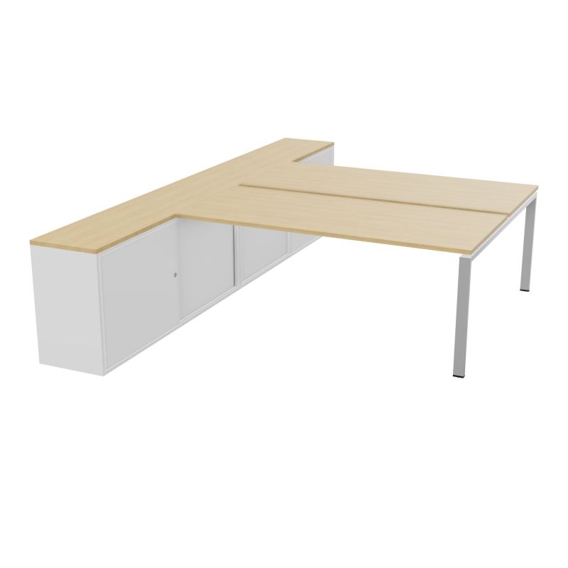 CNT 2T BENCH 223X330+RGT HT BUR SPLE FACE PLAT.FIXES 180X80 P.FX RECT.ARCHE R1 SA MG