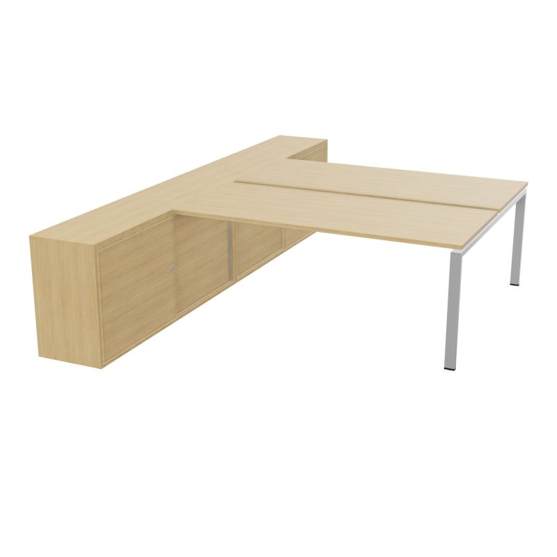 CNT 2T BENCH 223X330+RGT HT BUR SPLE FACE PLAT.FIXES 180X80 P.FX RECT.ARCHE R1 SA R1