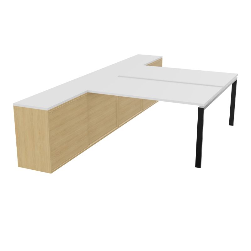 CNT 2T BENCH 183x330+RGT HT BUR DBLE FACE PLAT.FIXES 140X80 P.FX RECT.ARCHE MG SG R1