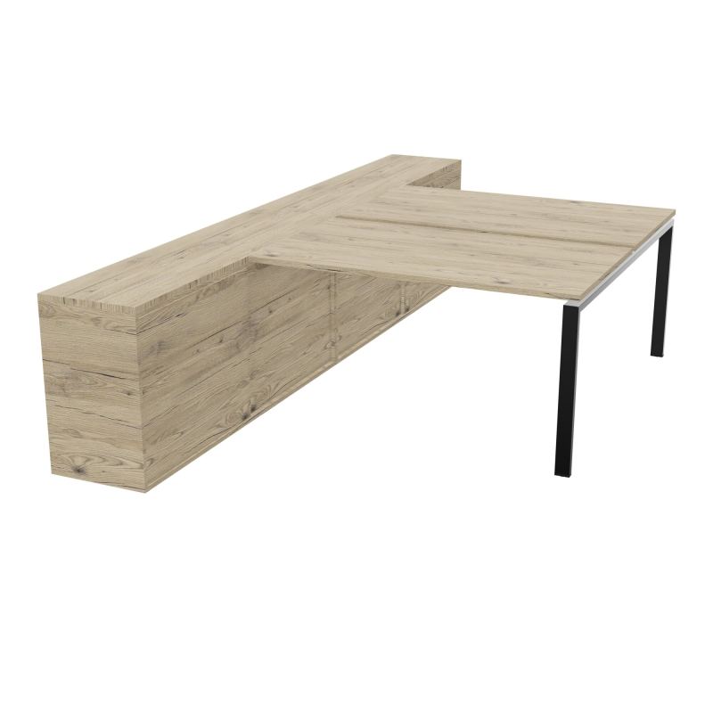 CNT 2T BENCH 183x330+RGT HT BUR DBLE FACE PLAT.FIXES 140X80 P.FX RECT.ARCHER3 SG R3