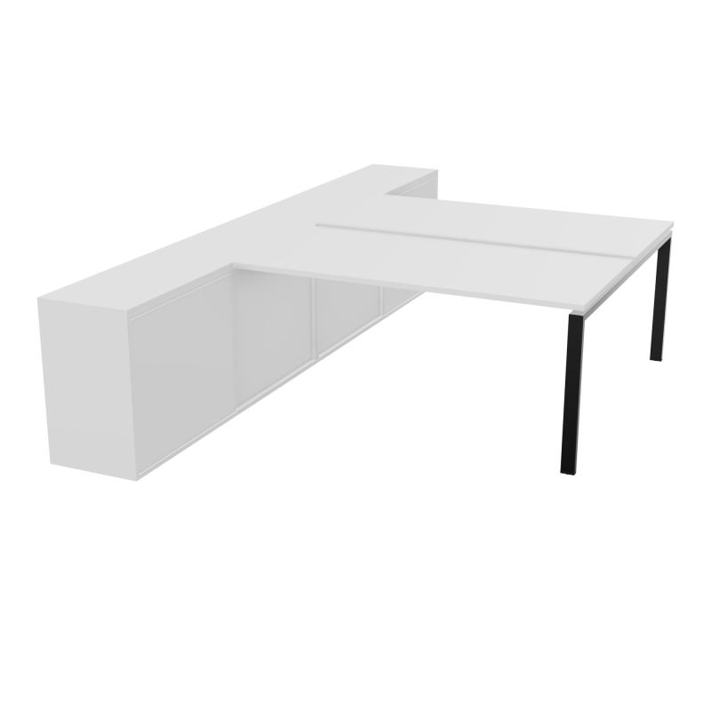 CNT 2T BENCH 203X330+RGT HT BR DBLE FACE PLAT.FIXES 160X80 P.FX RECT.ARCHEMG SG MG