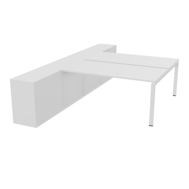 CNT 2T BENCH 203X330+RGT HT BR DBLE FACE PLAT.FIXES 160X80 P.FX RECT.ARCHEMG SO MG