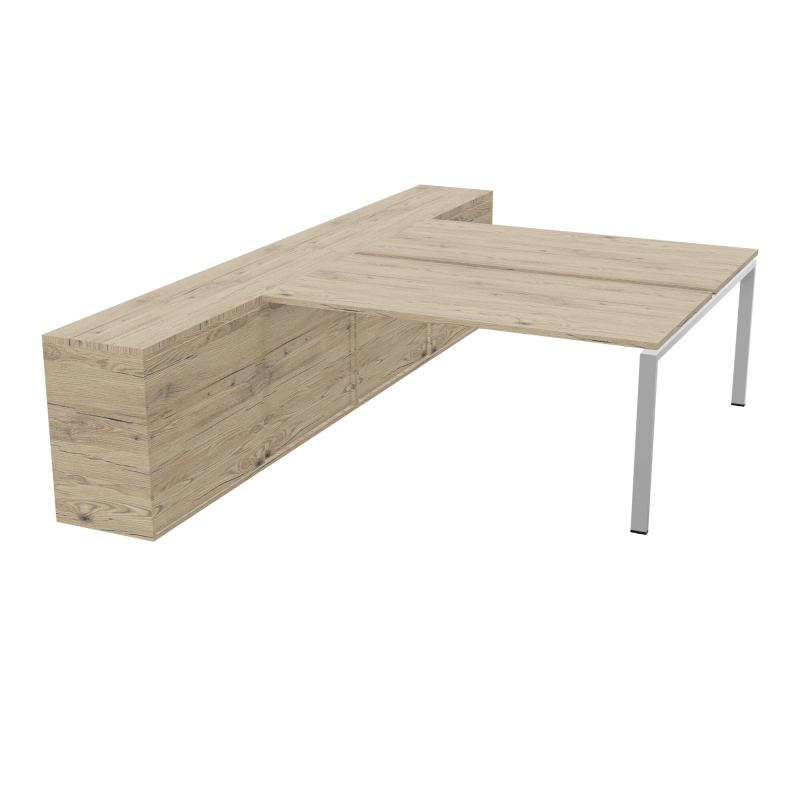 CNT 2T BENCH 203X330+RGT HT BR DBLE FACE PLAT.FIXES 160X80 P.FX RECT.ARCHER3 SA R3