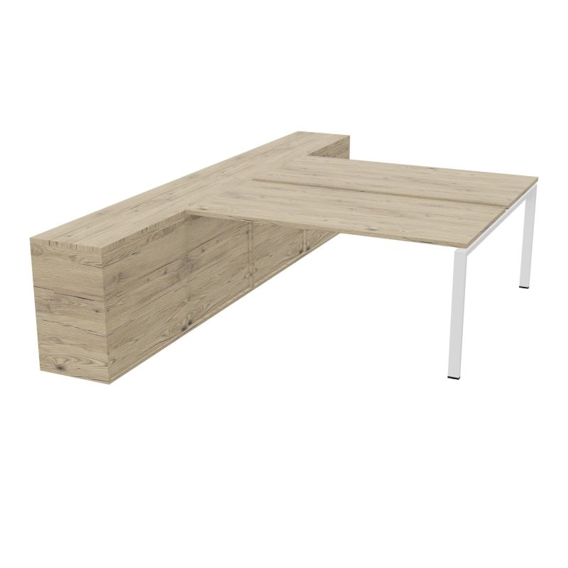 CNT 2T BENCH 203X330+RGT HT BR DBLE FACE PLAT.FIXES 160X80 P.FX RECT.ARCHER3 SO R3