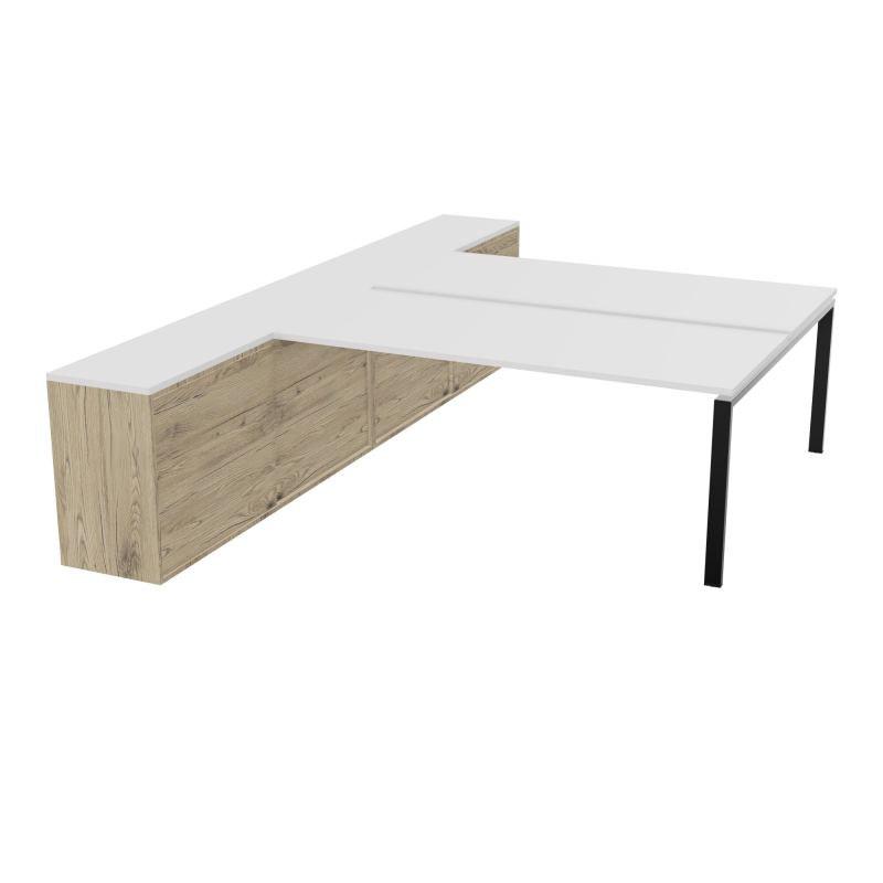 CNT 2T BENCH 223X330+RGT HT BR DBLE FACE PLAT.FIXES 180X80 P.FX RECT.ARCHEMG SG R3