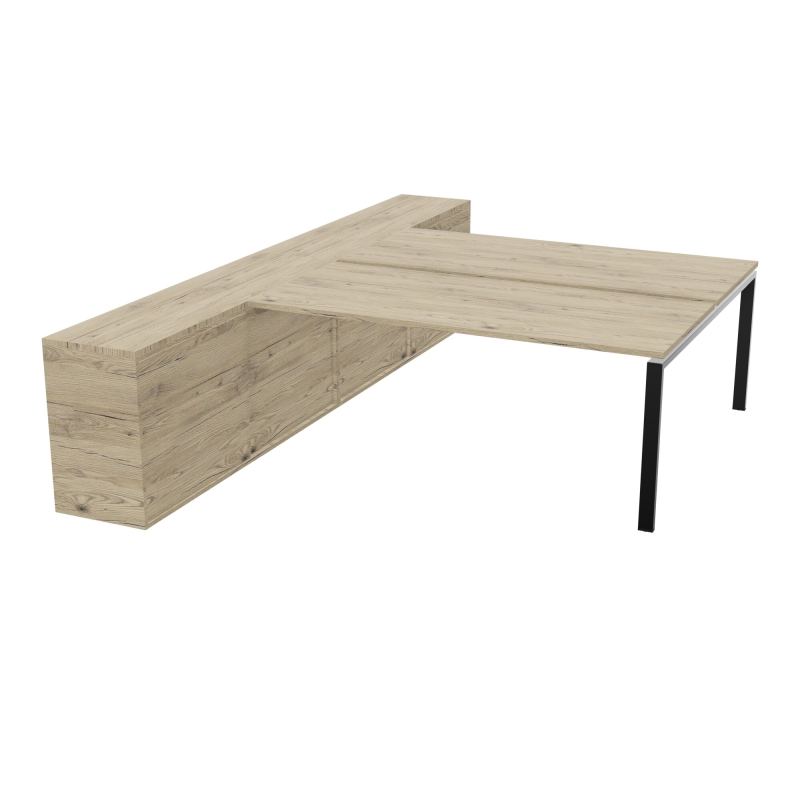 CNT 2T BENCH 223X330+RGT HT BR DBLE FACE PLAT.FIXES 180X80 P.FX RECT.ARCHER3 SG R3