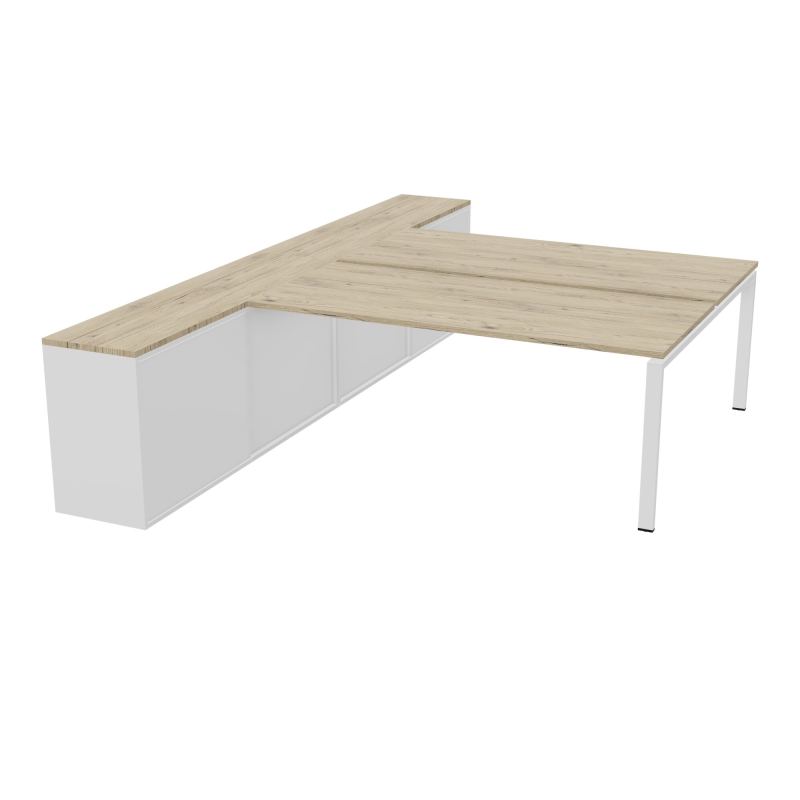 CNT 2T BENCH 223X330+RGT HT BR DBLE FACE PLAT.FIXES 180X80 P.FX RECT.ARCHER3 SO MG