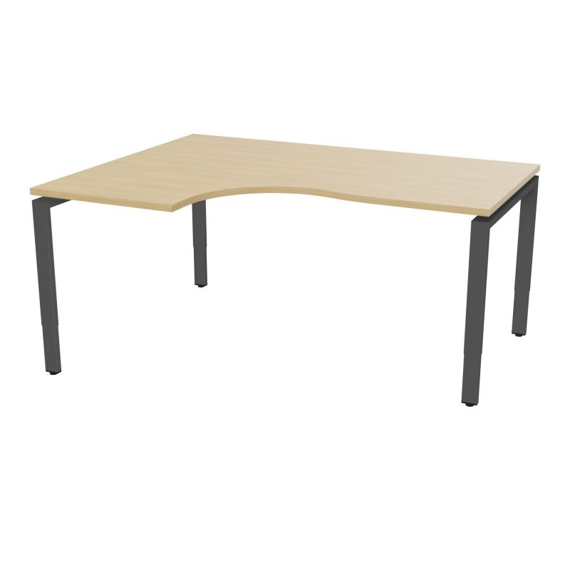 BUR CONECT CPT ASYM 90° RETAGCH L160XP120CM-PLAT -PIET ARCHE RECT RH    R1 SC