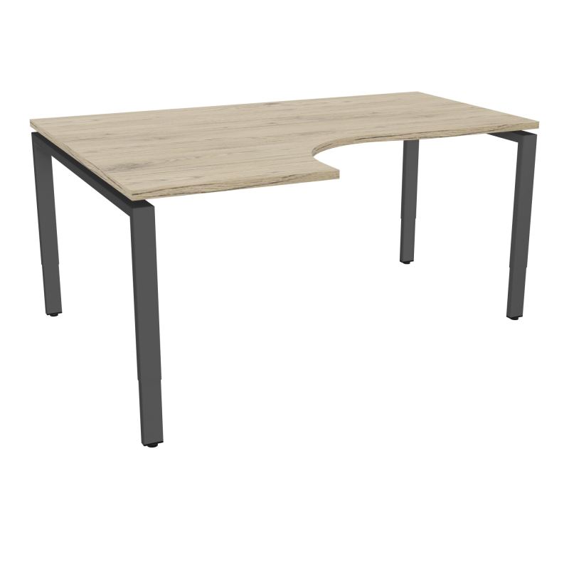 CONECT BUR CPT ASYM 90° RET AGCH L160XP120CM-PLAT R3-PIET ARCHE RECT RH SC