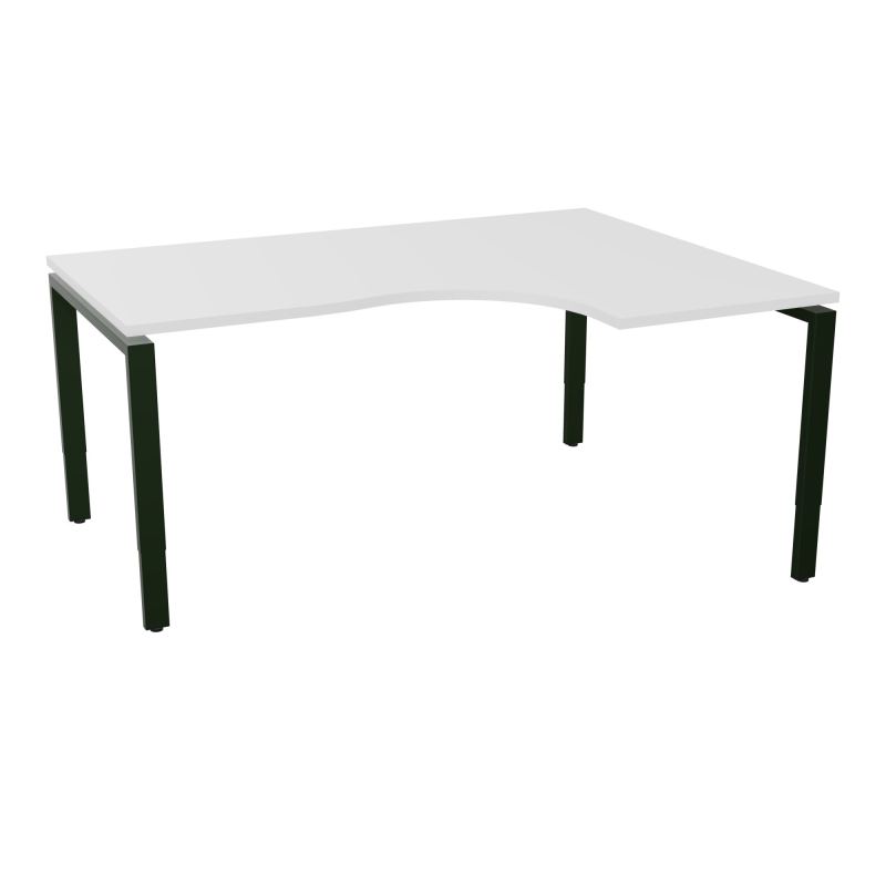 BUR CONECT CPT ASYM 90° RETADTE L160XP120CM-PLAT -PIET ARCHE RECT RH MG ST