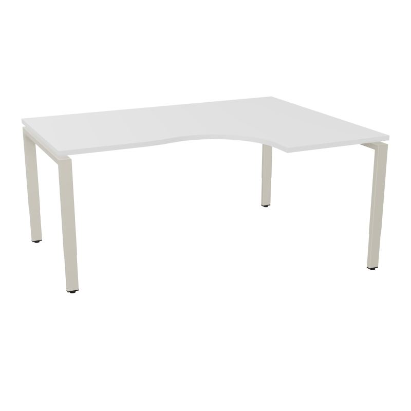 BUR CONECT CPT ASYM 90° RETADTE L160XP120CM-PLAT -PIET ARCHE RECT RH MG ZC