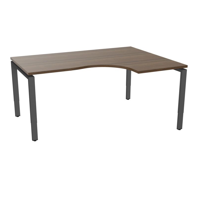 BUR CONECT CPT ASYM 90° RETADTE L160XP120CM-PLAT -PIET ARCHE RECT RH N6 SC