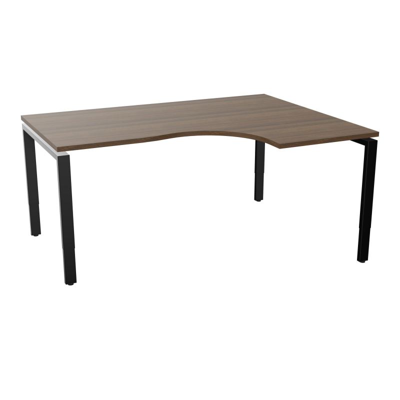 BUR CONECT CPT ASYM 90° RETADTE L160XP120CM-PLAT -PIET ARCHE RECT RH N6 SG