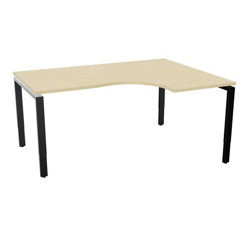 BUR CONECT CPT ASYM 90° RETADTE L160XP120CM-PLAT -PIET ARCHE RECT RH N8 SG