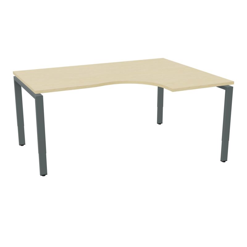 BUR CONECT CPT ASYM 90° RETADTE L160XP120CM-PLAT -PIET ARCHE RECT RH N8 SU