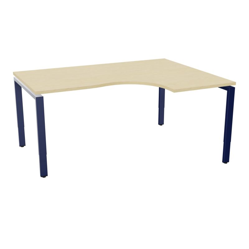 BUR CONECT CPT ASYM 90° RETADTE L160XP120CM-PLAT -PIET ARCHE RECT RH N8 X4