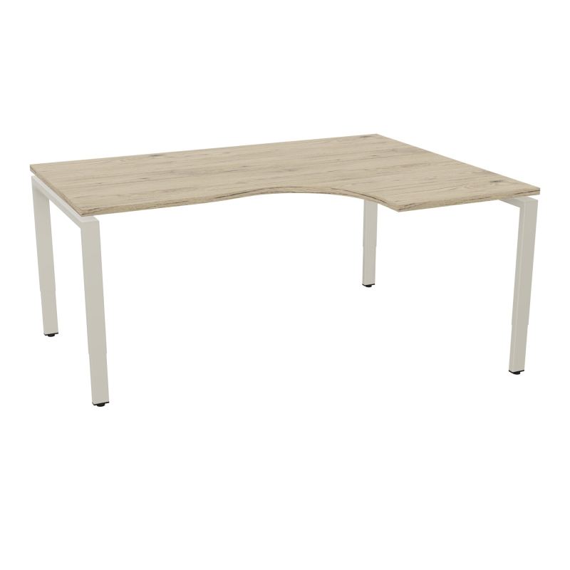 BUR CONECT CPT ASYM 90° RETADTE L160XP120CM-PLAT -PIET ARCHE RECT RH R3 ZC
