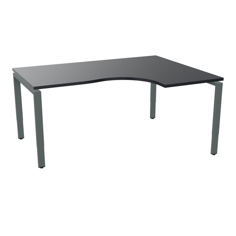 BUR CONECT CPT ASYM 90° RETADTE L160XP120CM-PLAT -PIET ARCHE RECT RH    R9 SU