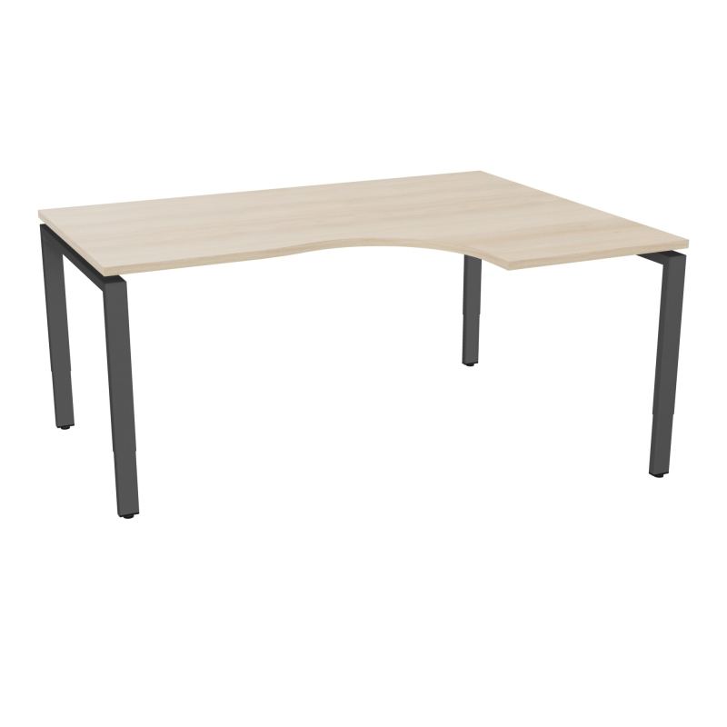CONECT BUR CPT ASYM 90° RETADTE L160XP120CM-PLAT RZ-PIET ARCHE RECT RH SC