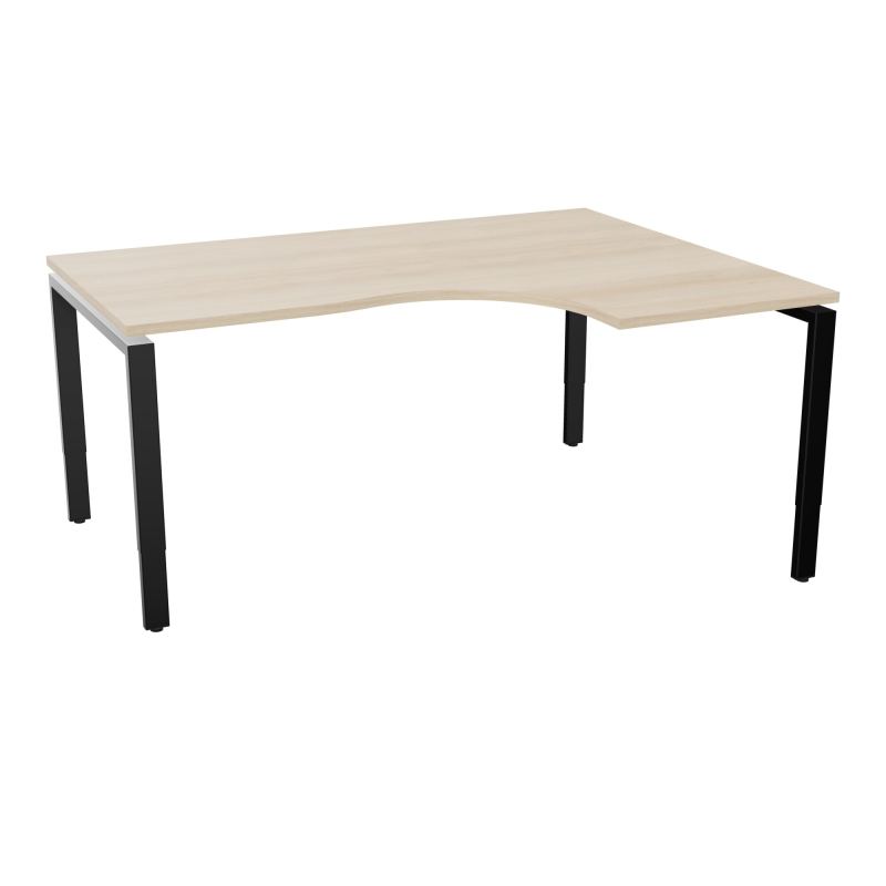 CONECT BUR CPT ASYM 90° RETADTE L160XP120CM-PLAT RZ-PIET ARCHE RECT RH SG