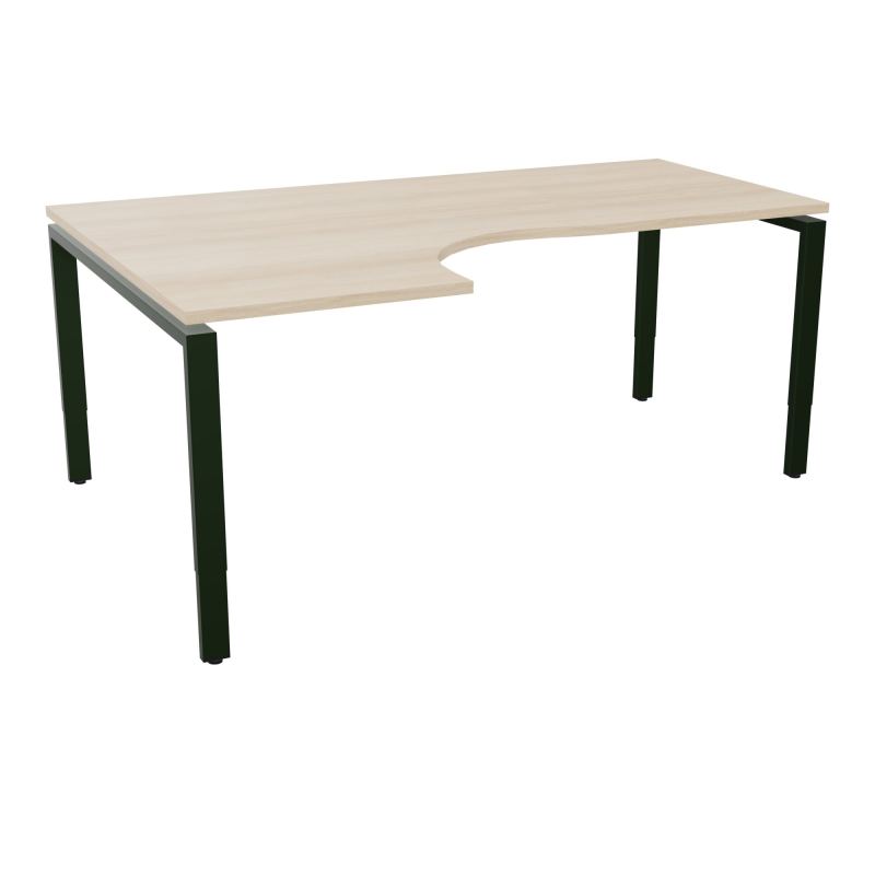 BUR CONECT CPT ASYM 90° RETAGCH L180XP120CM-PLAT -PIET ARCHE RECT RH RZ ST