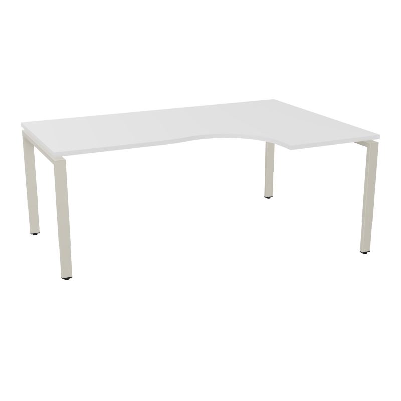 BUR CONECT CPT ASYM 90° RETADTE L180XP120CM-PLAT -PIET ARCHE RECT RH MG ZC