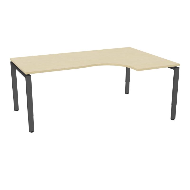 BUR CONECT CPT ASYM 90° RETADTE L180XP120CM-PLAT -PIET ARCHE RECT RH N8 SC