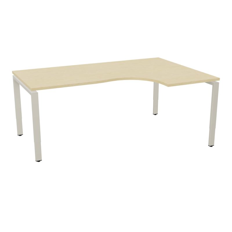 BUR CONECT CPT ASYM 90° RETADTE L180XP120CM-PLAT -PIET ARCHE RECT RH N8 ZC