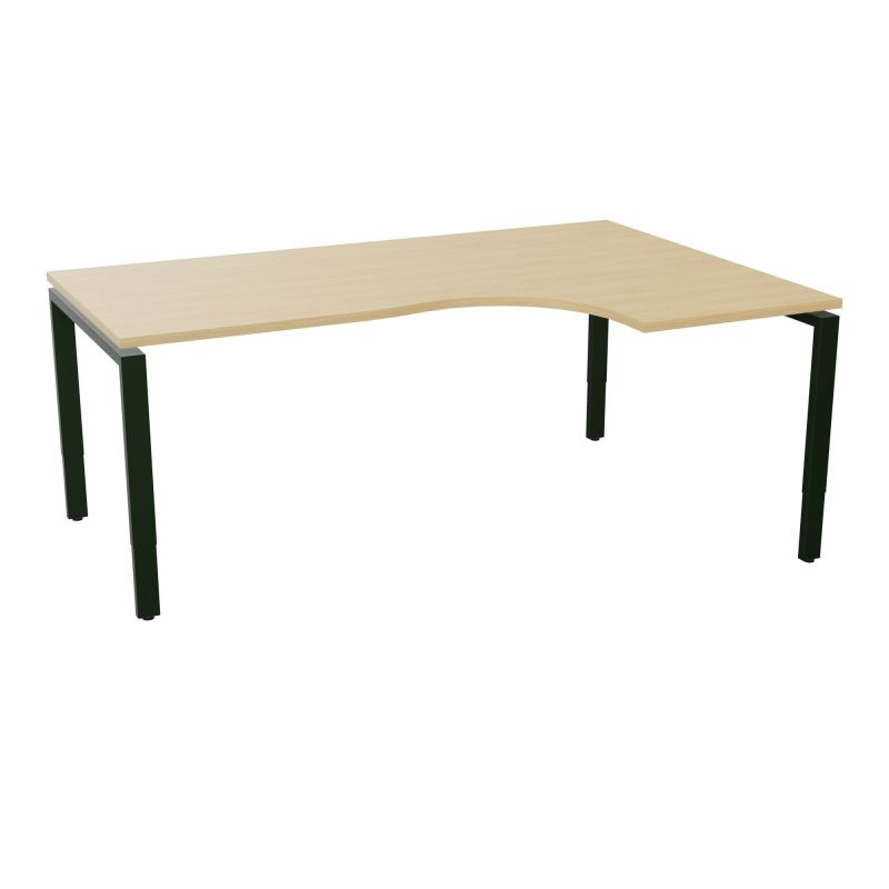 BUR CONECT CPT ASYM 90° RETADTE L180XP120CM-PLAT -PIET ARCHE RECT RH    R1 ST