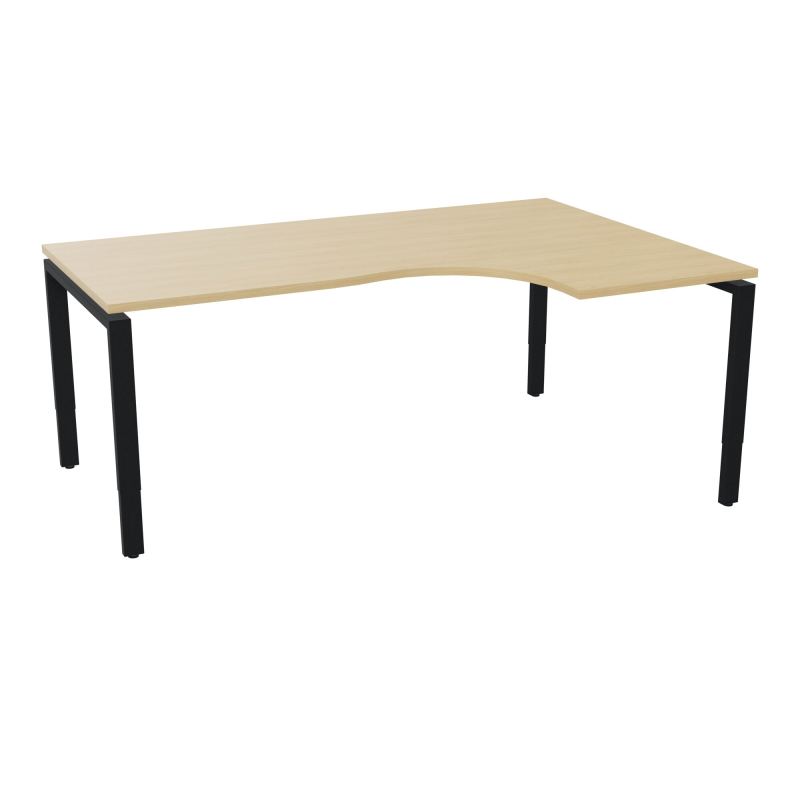 BUR CONECT CPT ASYM 90° RETADTE L180XP120CM-PLAT -PIET ARCHE RECT RH    R1 ZP