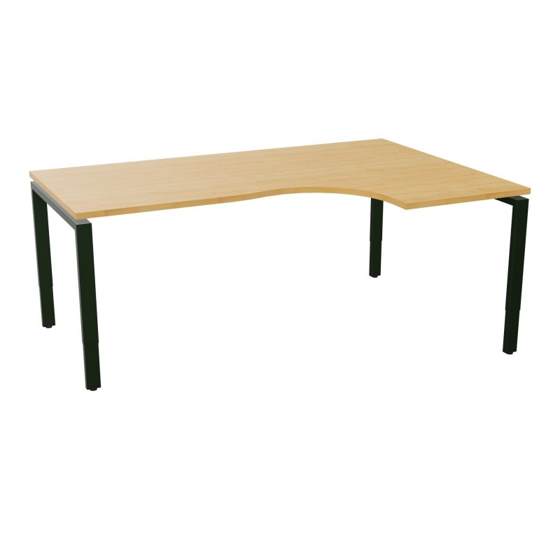 BUR CONECT CPT ASYM 90° RETADTE L180XP120CM-PLAT -PIET ARCHE RECT RH    R5 ST