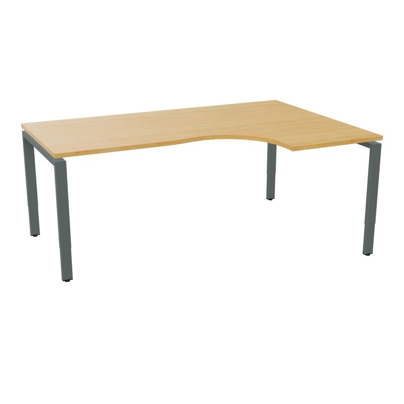 BUR CONECT CPT ASYM 90° RETADTE L180XP120CM-PLAT -PIET ARCHE RECT RH    R5 SU